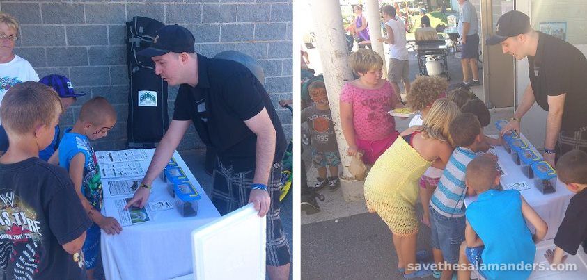 Salamanders @ CNRC Community BBQ Event