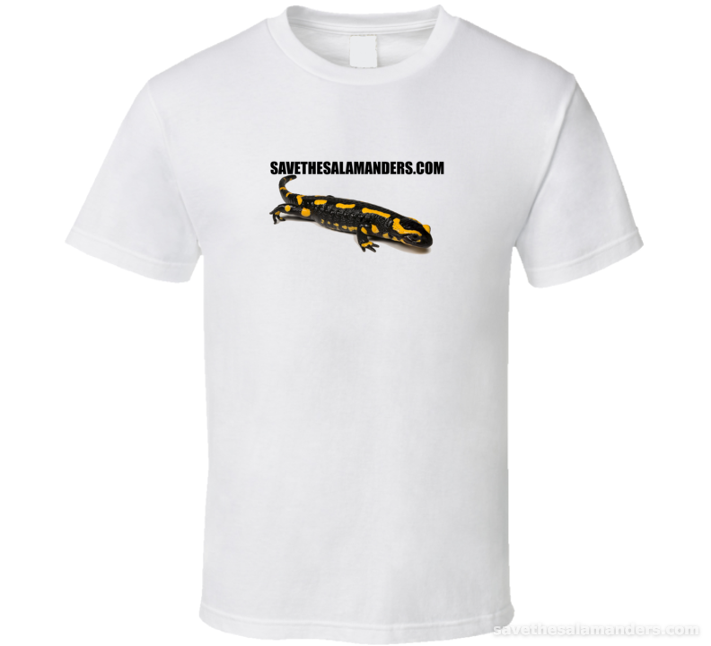 Save The Salamanders - Fire Salamander Shirt