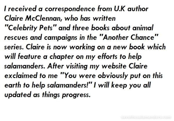 Featured in the book "Another Chance"